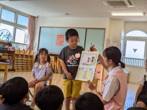 ７月のお誕生会（３、４、５歳児）