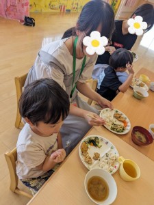 ７月のお誕生会（３、４、５歳児）