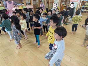 １１月のお誕生会がありました（３、４、５歳児）