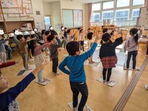 １１月のお誕生会がありました（３、４、５歳児）