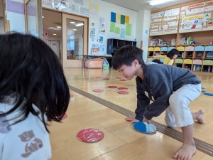 １２月のお誕生会がありました（３、４、５歳児）