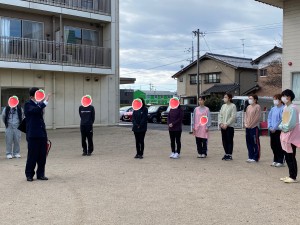 合同避難訓練がありました