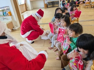 クリスマス会がありました