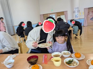 １月のお誕生会がありました（３、４、５歳児）