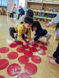 ２月のお誕生会がありました（３、４、５歳児）