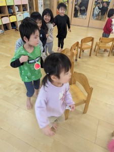 ２月のお誕生会がありました（３、４、５歳児）