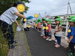 ごみゼロ運動・海岸清掃を行いました