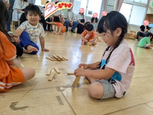 保育公開がありました（３歳児すみれ組）