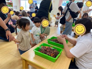 保育公開がありました（２歳児たんぽぽ組）