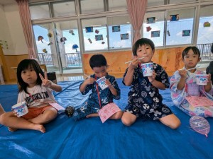 七夕まつりをしました（３・４・５・歳児）