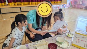 ８月のお誕生会がありました（３・４・５歳児）