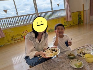 ８月のお誕生会がありました（３・４・５歳児）
