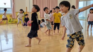 １０月のお誕生会がありました（３・４・５歳児）