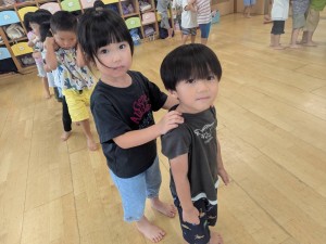 １０月のお誕生会がありました（３・４・５歳児）