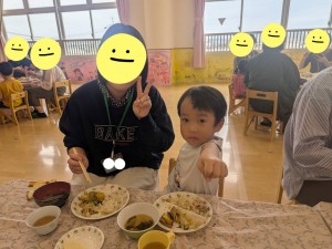１０月のお誕生会がありました（３・４・５歳児）