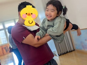 保育公開がありました（１歳児もも組）