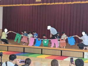 保育公開がありました（２歳児たんぽぽ組）