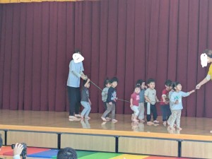保育公開がありました（２歳児たんぽぽ組）