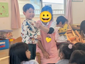 １１月のお誕生会がありました（３・４・５歳児）