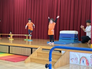 保育公開がありました（３歳児すみれ組）