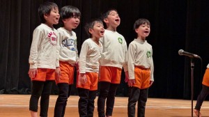 あすなろクリスマス発表会がありました