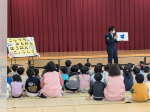 交通安全・防犯教室／おもちつき会がありました