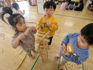 誕生会がありました（０・１・２歳児）