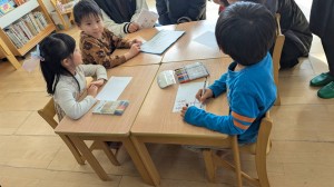 保育公開がありました（５歳児さくら組）