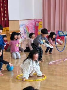 保育公開がありました（４歳児れんげ組）