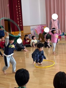 保育公開がありました（４歳児れんげ組）