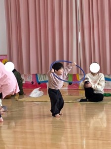 保育公開がありました（４歳児れんげ組）