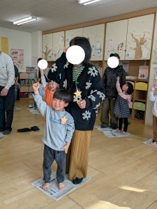 保育公開がありました（４歳児れんげ組）