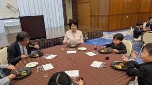 お食事会を行いました（５歳児さくら組）