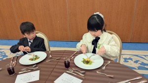 お食事会を行いました（５歳児さくら組）