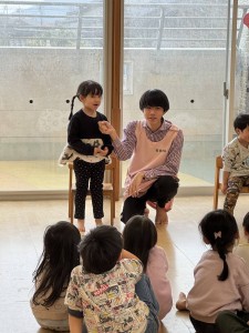 誕生会がありました（３・４・５歳児）