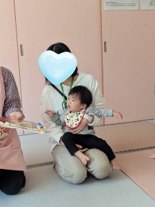 誕生会がありました（０・１・２歳児）