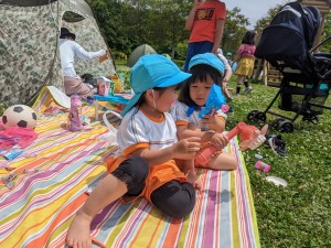 親子遠足に行きました♪（４歳児れんげぐみ）