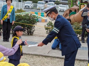 春の交通安全指導がありました！