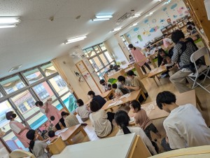 保育公開・懇談会がありました♪（0.1.2歳児）