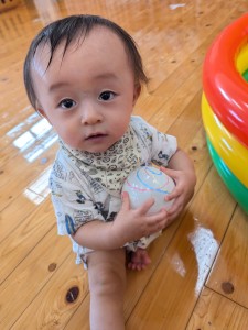 おまつりあそびをしました♪（０・１・２歳児）