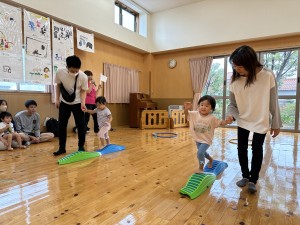 保育公開がありました☆(2歳児たんぽぽぐみ）