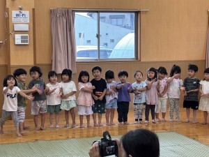 ６月の誕生会がありました☆