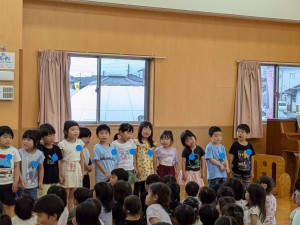 ６月の誕生会がありました☆