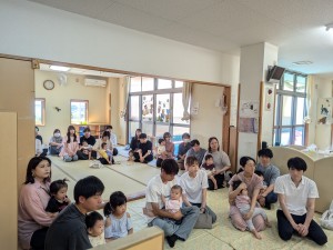 保育公開・懇談会がありました♪（０．１．２歳児）