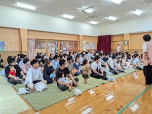 保育公開・懇談会がありました♪（０．１．２歳児）