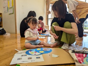 保育公開・懇談会がありました♪（０．１．２歳児）
