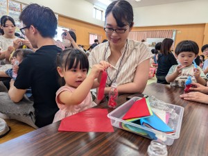 保育公開・懇談会がありました♪（０．１．２歳児）
