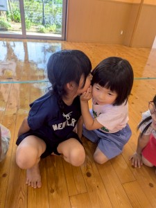 お楽しみ会がありました♪（5歳児さくらぐみ）