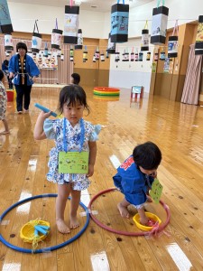 秋まつりがありました♪（3.4.5歳児）