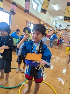 秋まつりがありました♪（3.4.5歳児）